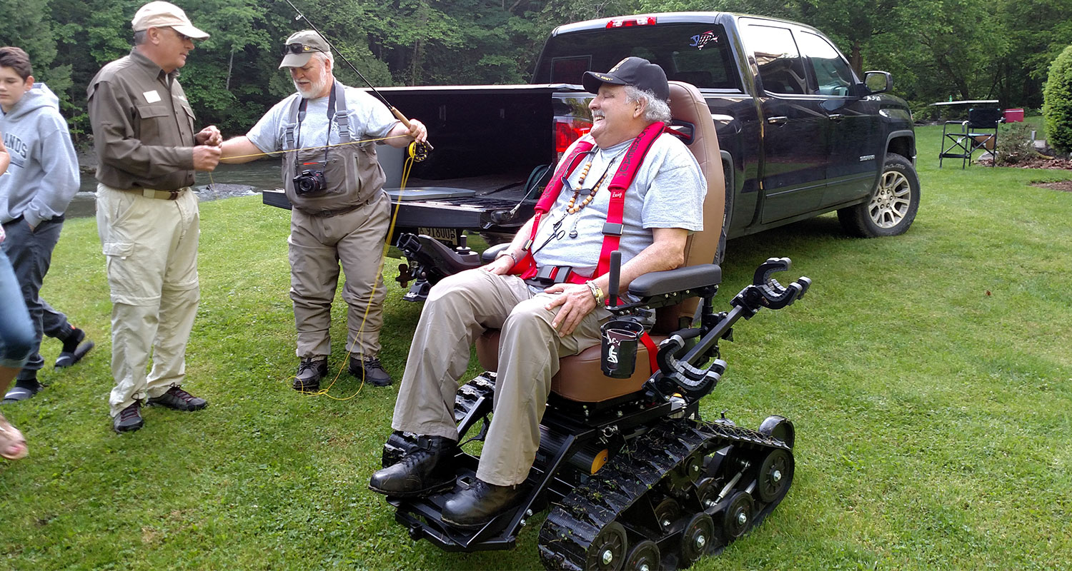 Action Trac Chair for Veterans