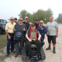 St. Ignace Veteran Receives Donated All-Terrain Wheelchair