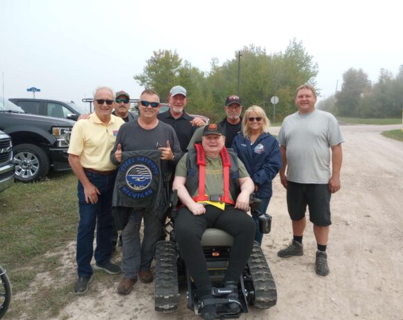 St. Ignace Veteran Receives Donated All-Terrain Wheelchair
